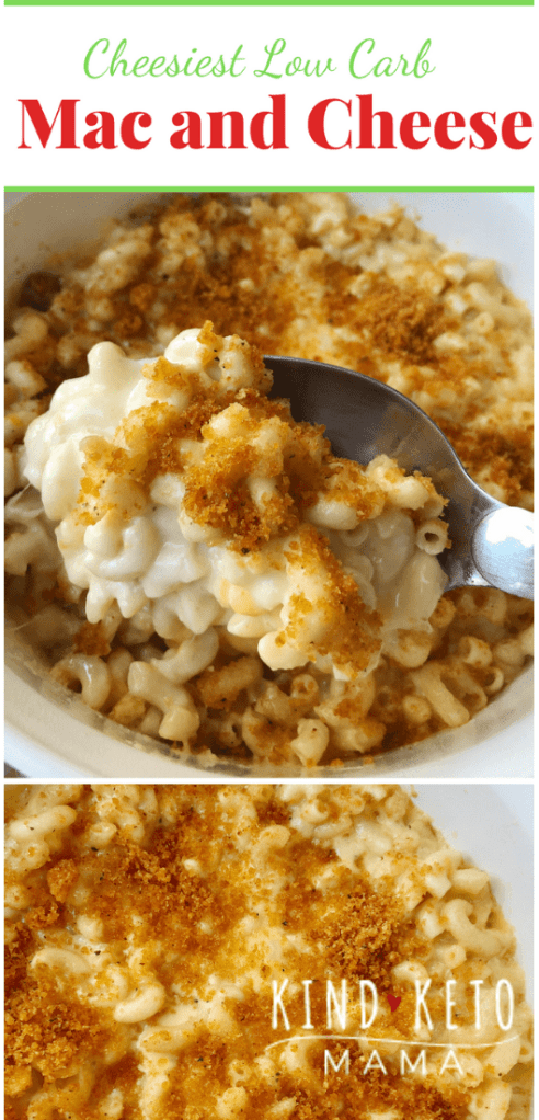 The most incredible low carb mac and cheese recipe!