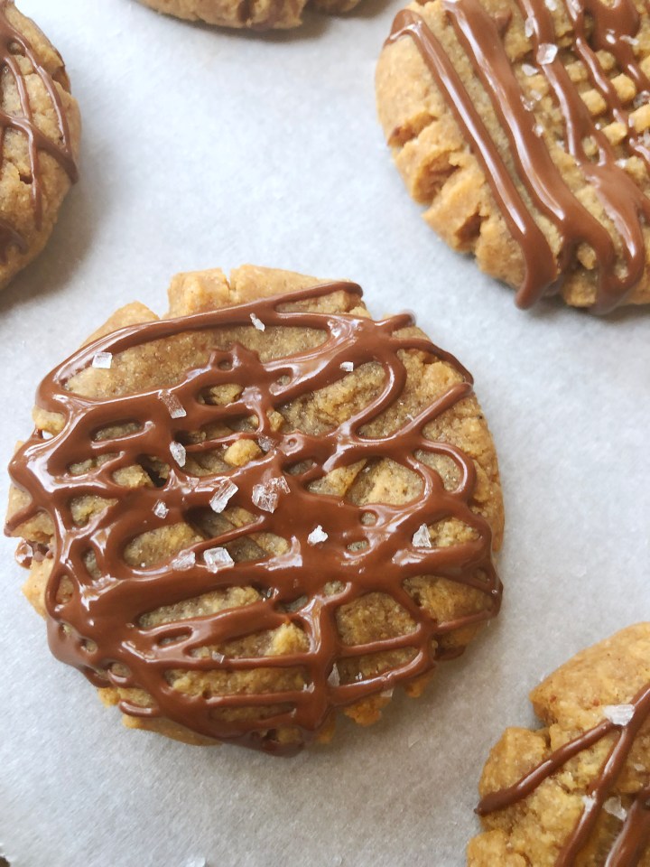 Low Carb, 3 Ingredient, Peanut Butter&nbsp;Cookies