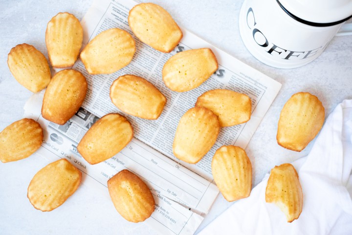 Keto Madeleine Cookies